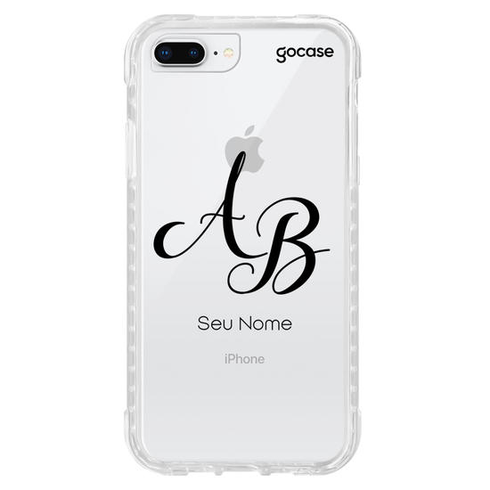 Capinha para celular Iniciais Manuscrita