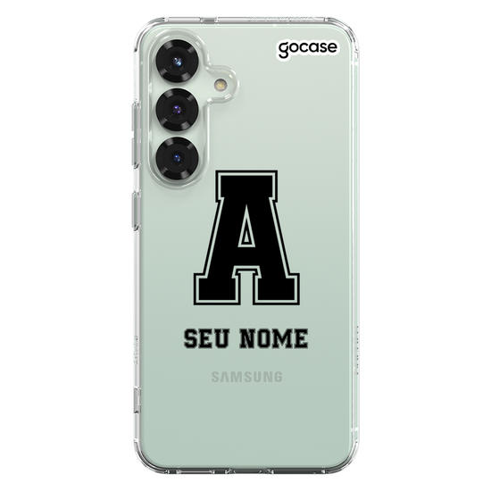 Capinha para celular Iniciais Masculinas - Futebol