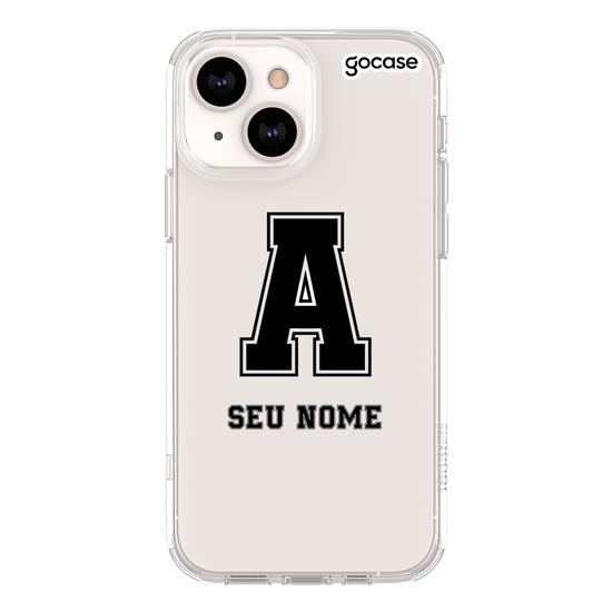Capinha para celular Iniciais Masculinas - Futebol