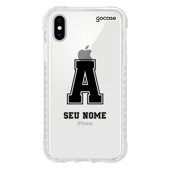 Capinha para celular Iniciais Masculinas - Futebol