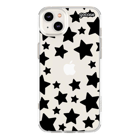 Capinha para celular Iniciais Mini Stars Pattern