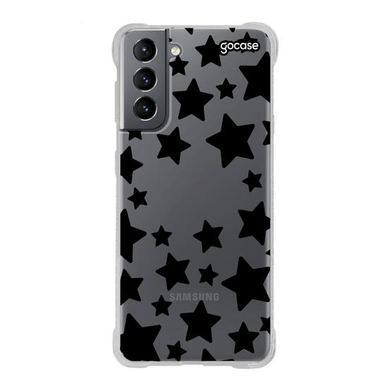 Capinha para celular Iniciais Mini Stars Pattern