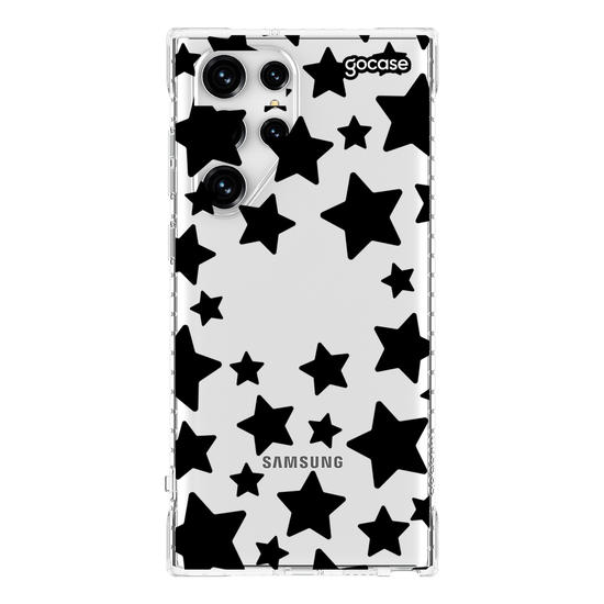 Capinha para celular Iniciais Mini Stars Pattern