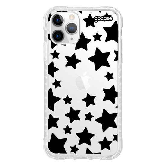 Capinha para celular Iniciais Mini Stars Pattern
