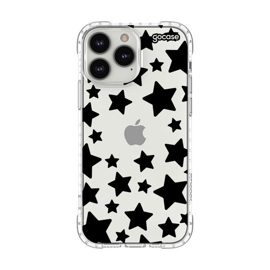 Capinha para celular Iniciais Mini Stars Pattern