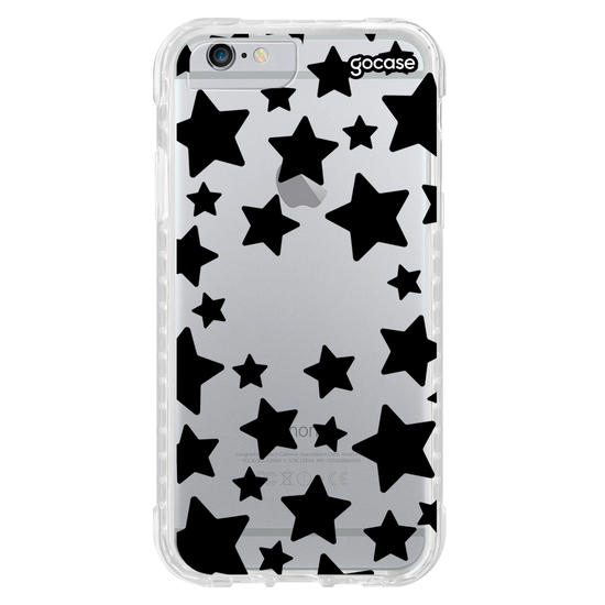 Capinha para celular Iniciais Mini Stars Pattern