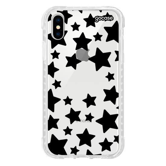 Capinha para celular Iniciais Mini Stars Pattern