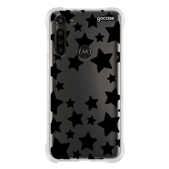 Capinha para celular Iniciais Mini Stars Pattern