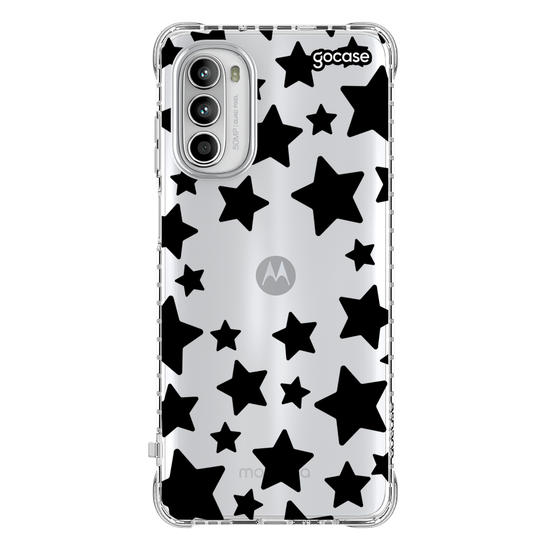 Capinha para celular Iniciais Mini Stars Pattern