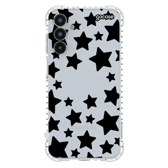 Capinha para celular Iniciais Mini Stars Pattern