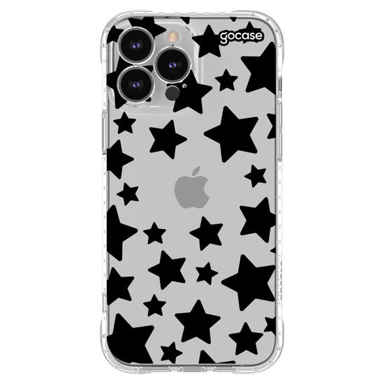 Capinha para celular Iniciais Mini Stars Pattern