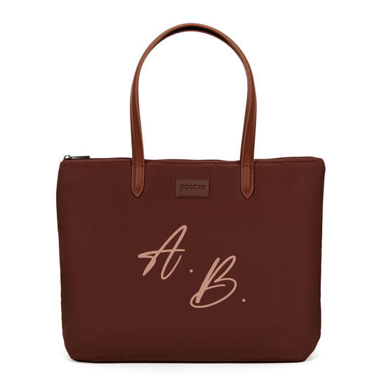 Tote Shopper -  Iniciais Rúbrica Aesthetic