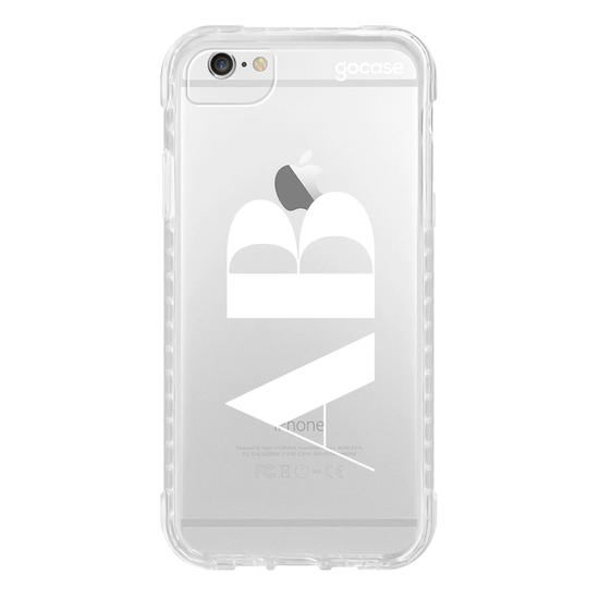 Capinha para celular Iniciais Soft Clean