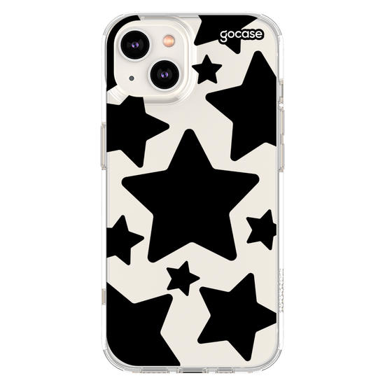 Capinha para celular Iniciais Stars Pattern