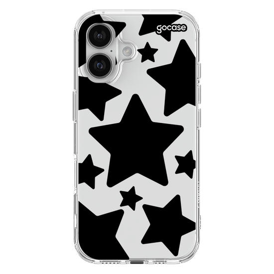 Capinha para celular Iniciais Stars Pattern