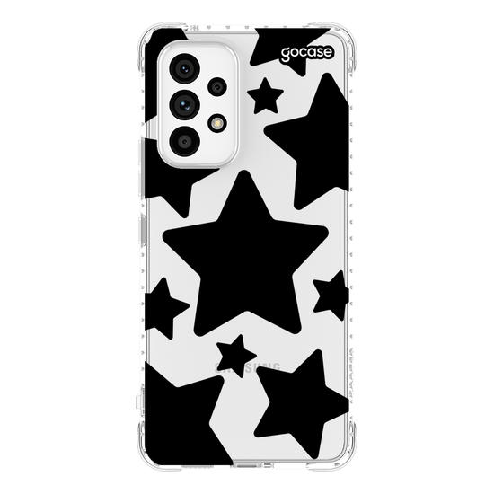 Capinha para celular Iniciais Stars Pattern