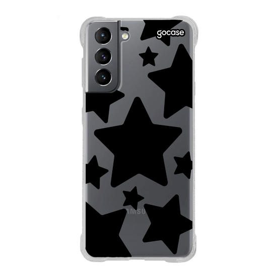 Capinha para celular Iniciais Stars Pattern