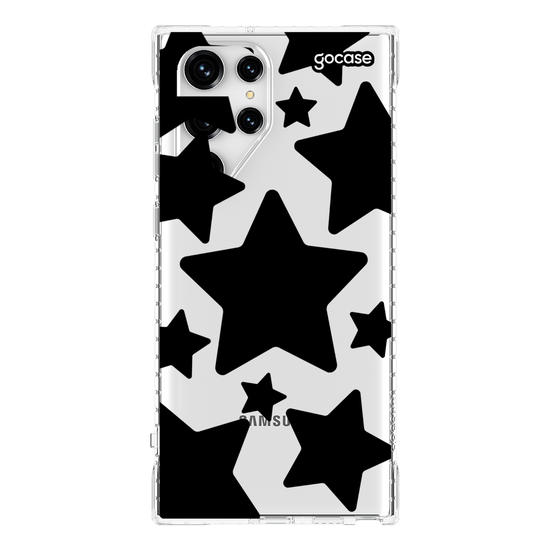Capinha para celular Iniciais Stars Pattern
