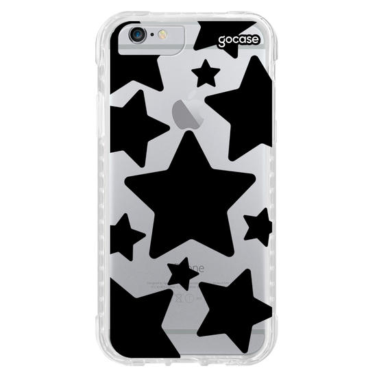 Capinha para celular Iniciais Stars Pattern