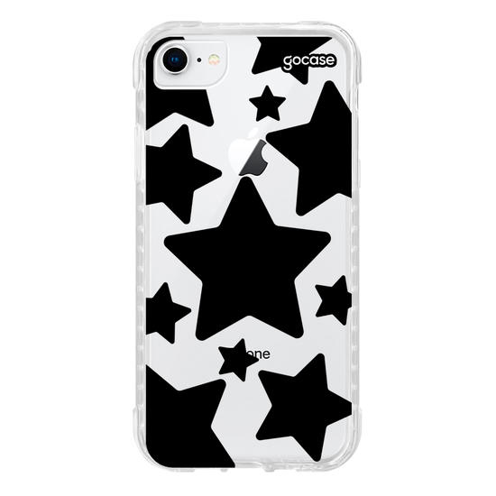 Capinha para celular Iniciais Stars Pattern