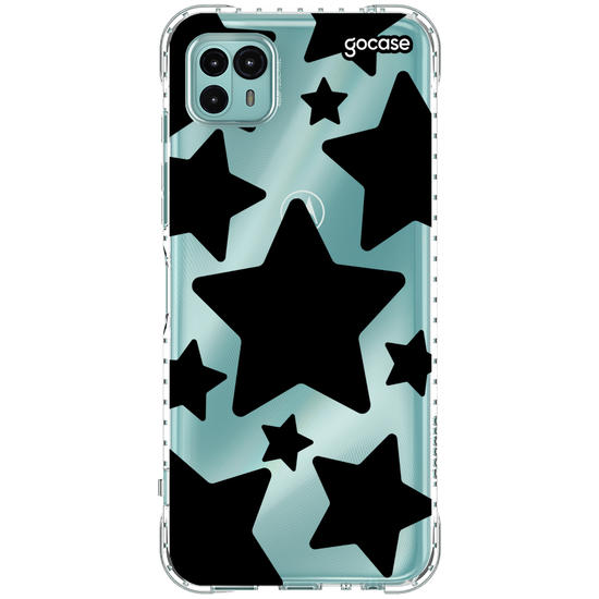 Capinha para celular Iniciais Stars Pattern