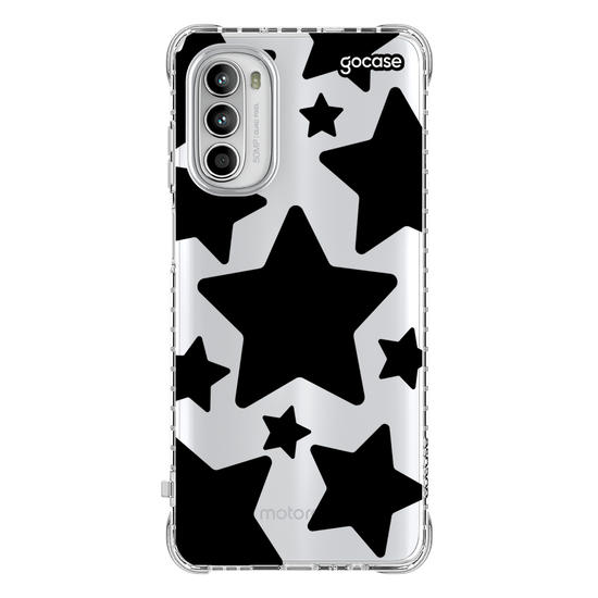 Capinha para celular Iniciais Stars Pattern