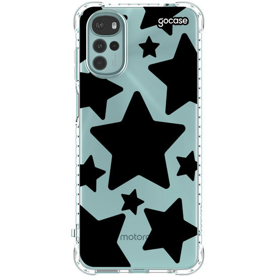 Capinha para celular Iniciais Stars Pattern