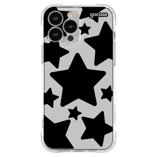 Capinha para celular Iniciais Stars Pattern