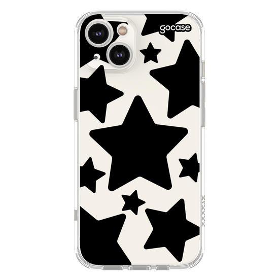 Capinha para celular Iniciais Stars Pattern