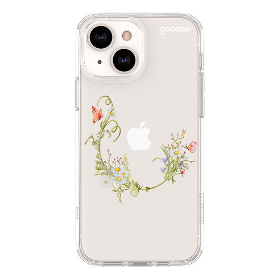 Capinha para celular Inicial Arranjo de Flores