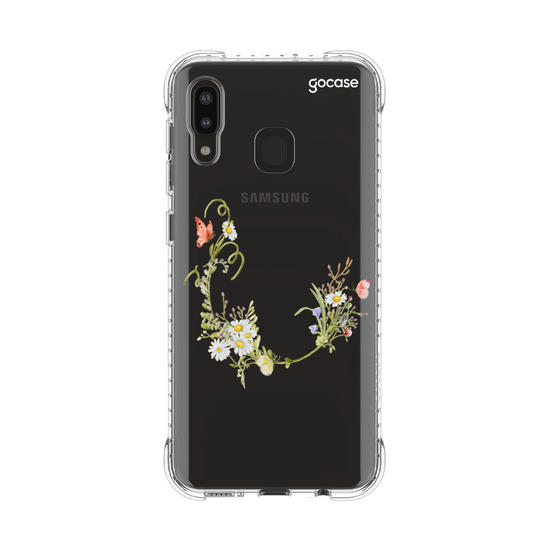 Capinha para celular Inicial Arranjo de Flores