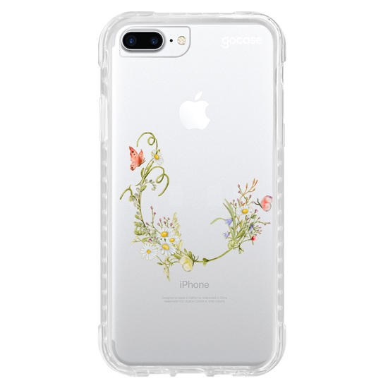 Capinha para celular Inicial Arranjo de Flores Capinha para celular Inicial Arranjo de Flores