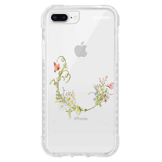 Capinha para celular Inicial Arranjo de Flores