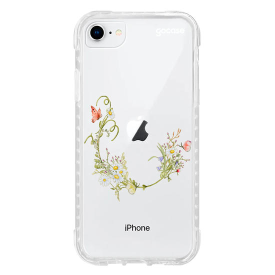 Capinha para celular Inicial Arranjo de Flores
