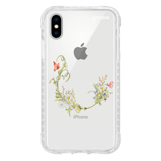 Capinha para celular Inicial Arranjo de Flores