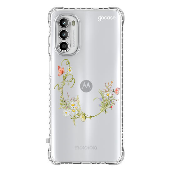 Capinha para celular Inicial Arranjo de Flores