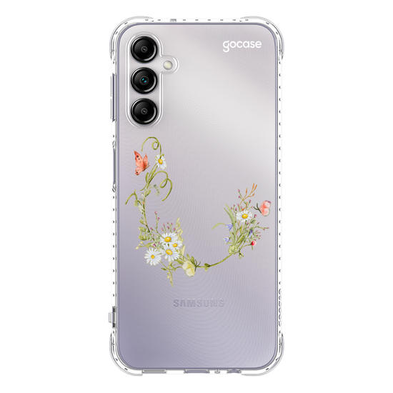 Capinha para celular Inicial Arranjo de Flores