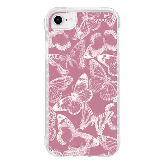 Capinha para celular  Inicial - Borboletas