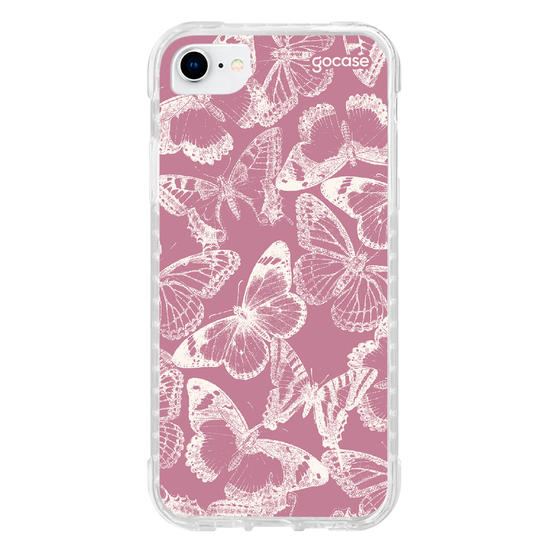 Capinha para celular  Inicial - Borboletas