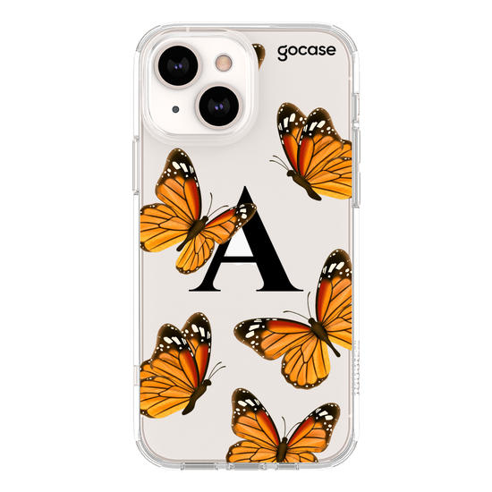 Butterflies Initial Phone Case