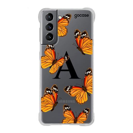 Capinha para celular Inicial Borboletas