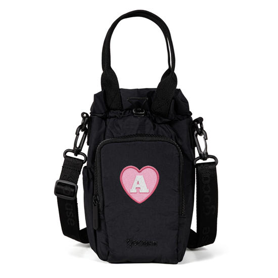 Bolsa de Garrafa Puffer - Inicial Coração Patch