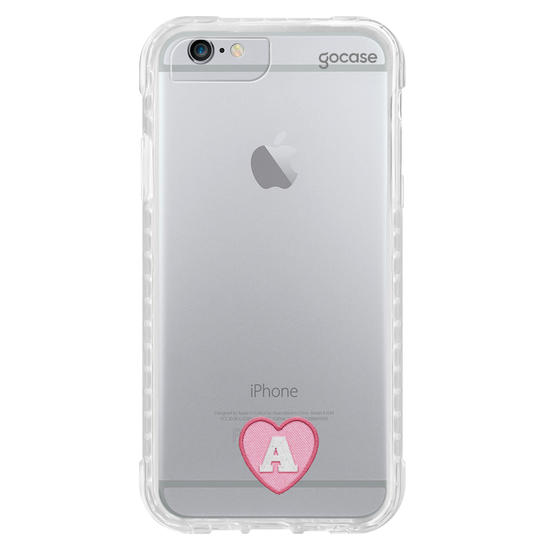Capinha para celular  Inicial Coração Patch