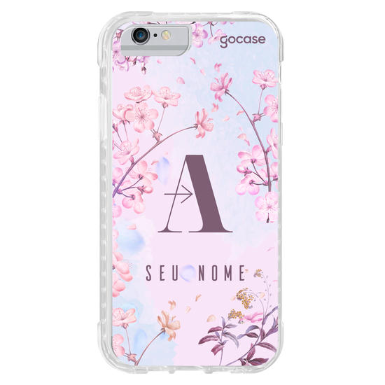 Capinha para celular Inicial Fancy Cherry