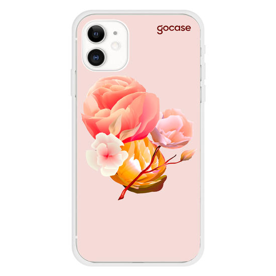 Initial Fancy Floral Phone Case