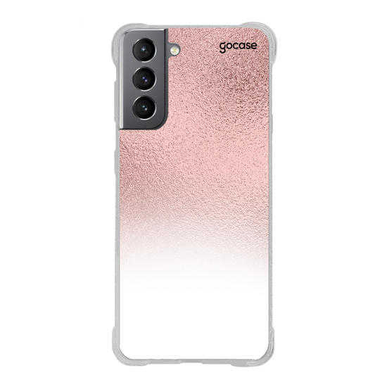 Capinha para celular Inicial Fancy Rosé