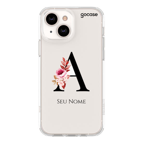 Capinha para celular Inicial Flor Clássica