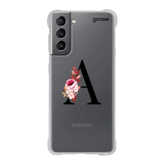 Capinha para celular Inicial Flor Clássica