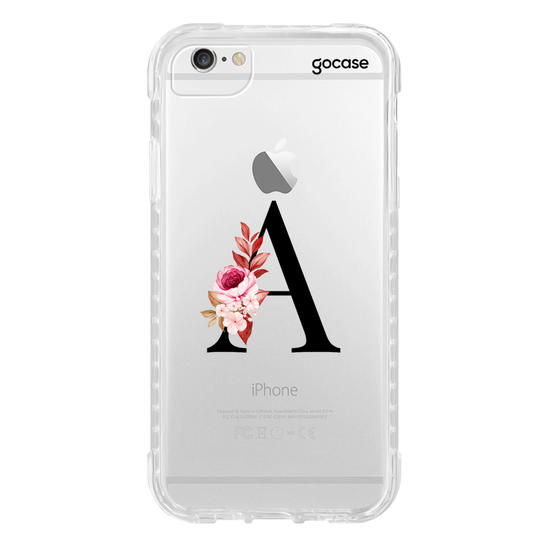 Capinha para celular Inicial Flor Clássica