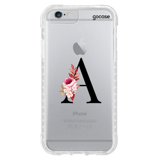 Capinha para celular Inicial Flor Clássica